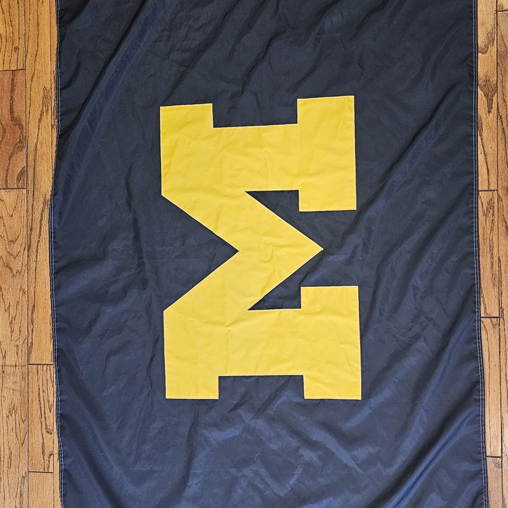 Large University Of Michigan Flag